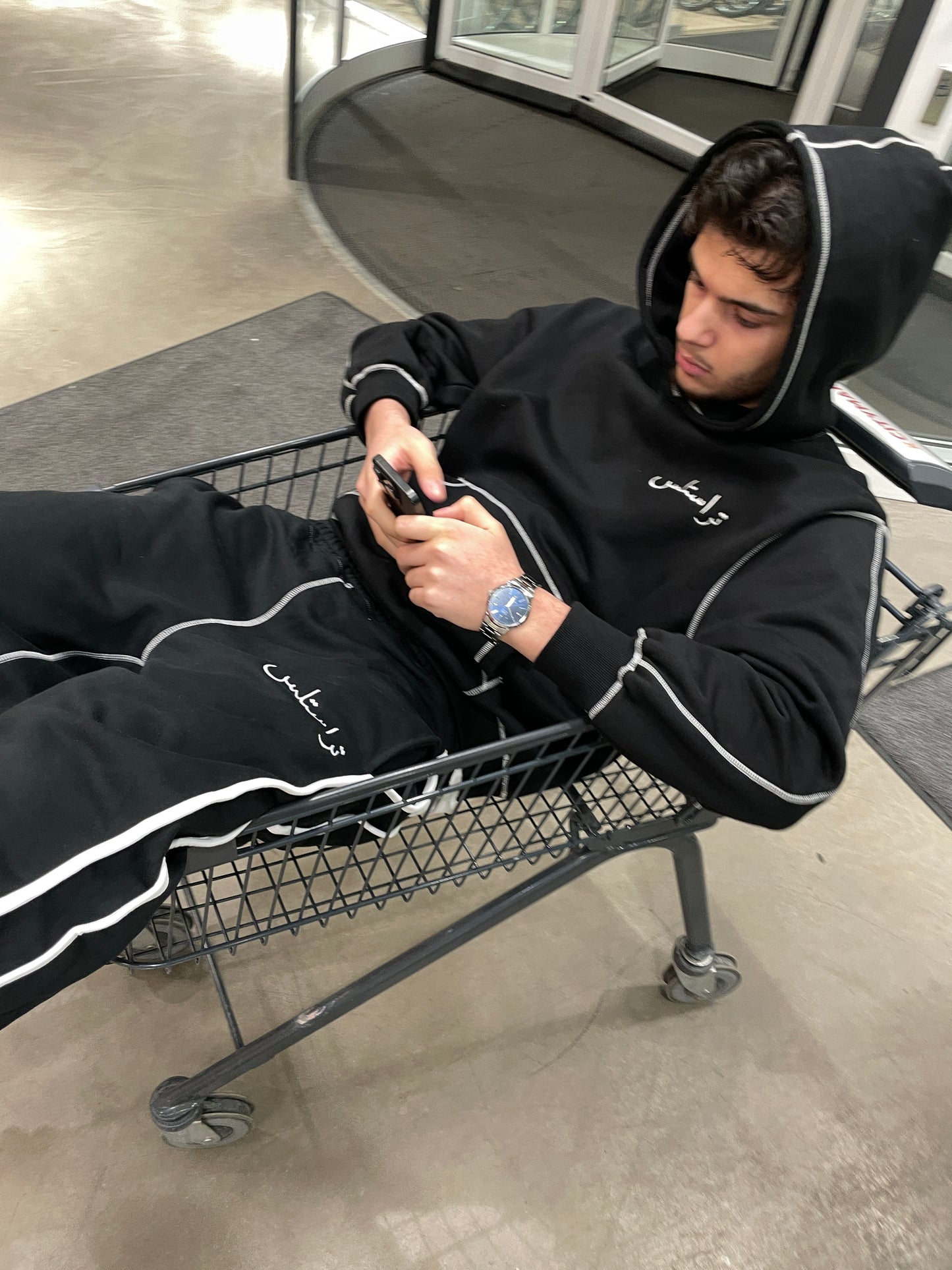 TRUSTLESS BLACK LINE PANTS