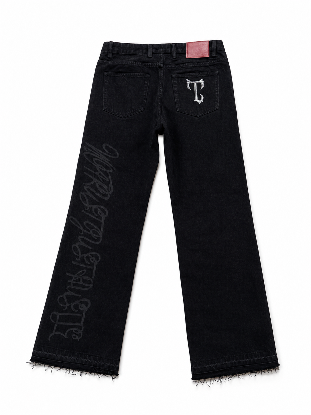 TRUSTLESS FLARED JEANS