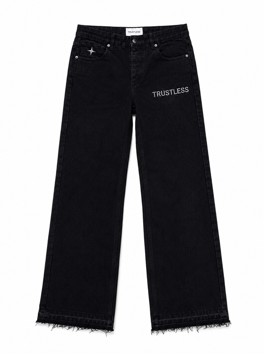 TRUSTLESS FLARED JEANS